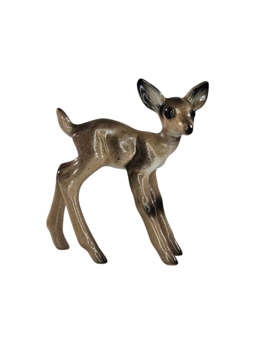 Vintage Josef Originals Fawn Baby Deer Standing Miniature Figurine Ceramic Japan